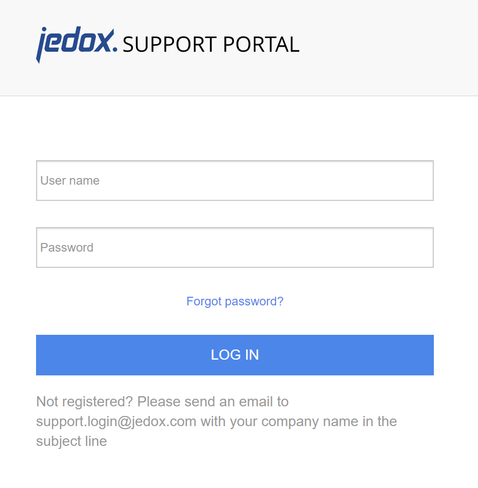 Downloading Jedox Software